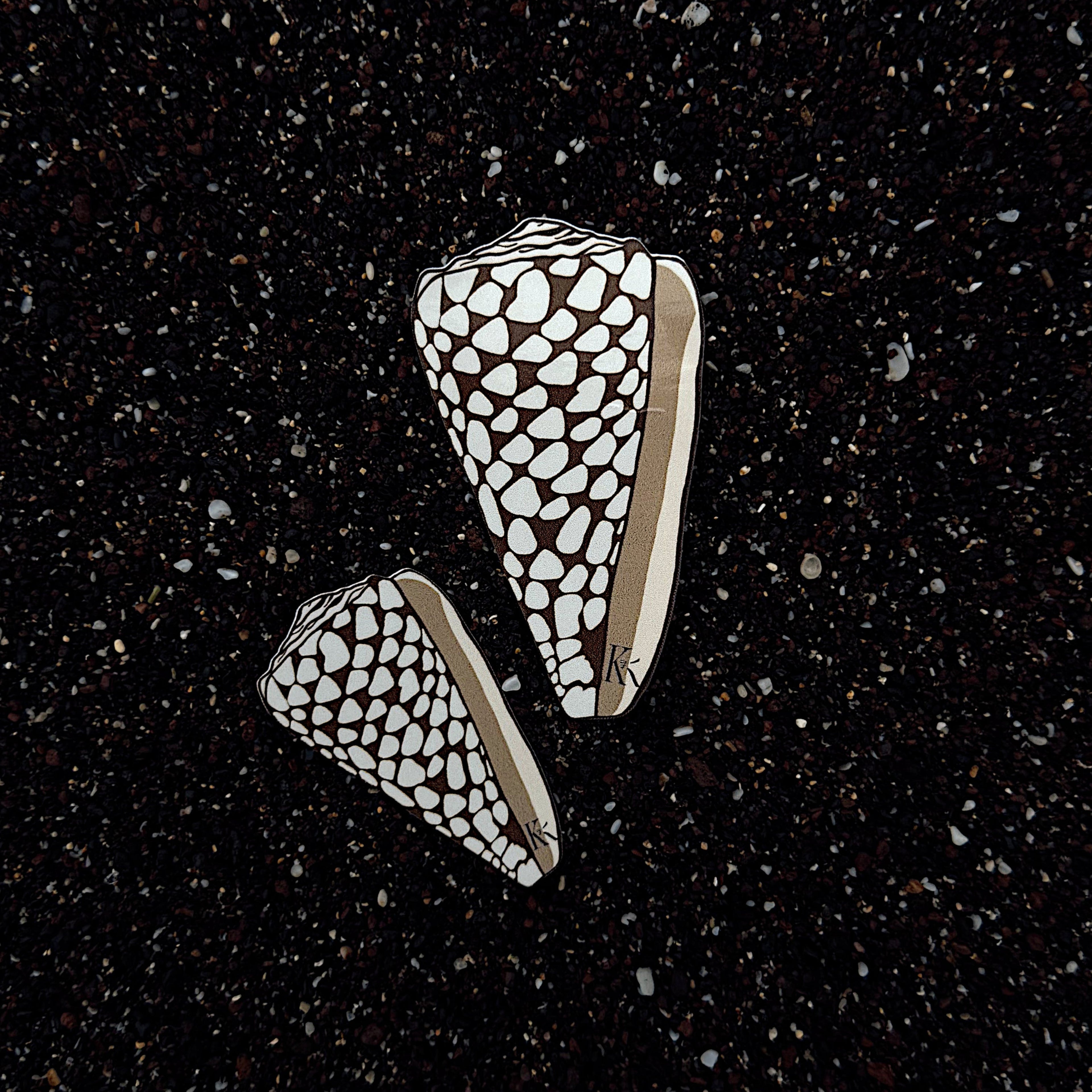 KOASTED | Marble Shell Sticker